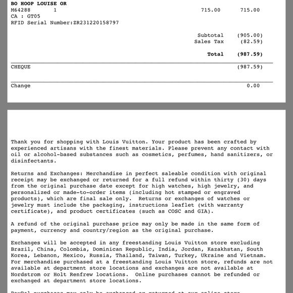 Louis Vuitton Black Crossbody Bag with Gold Chain - Picture 6 of 6